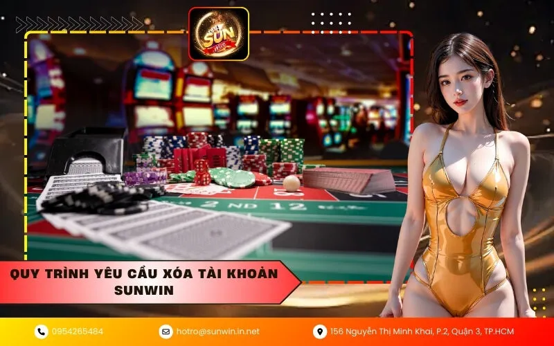 Quy trình yêu cầu xóa tài khoản Sunwin